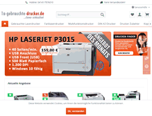 Tablet Screenshot of 1a-gebrauchte-drucker.de